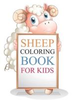 Sheep Coloring Book For Kids: Cute Sheep Coloring Book