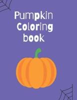 pumpkin coloring book : Easy to Color Halloween Pages Filled With Pumpkins 127 pages