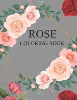 Rose Coloring Book: Rose Coloring Book For Kids Ages 4-12