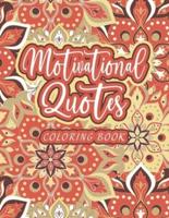 Motivational Quotes Coloring Book