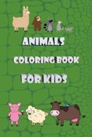 ALPHABETS ANIMALS COLORING BOOK FOR KIDS Little Kids Age 4-8: Basic Coloring Book for Kids