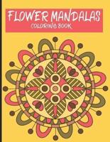 Flower Mandalas Coloring Book