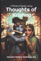 Thoughts of Krishna: A book of bhakti poetry