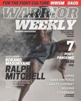 Warrior Weekly   For The Fight Culture Issue #1