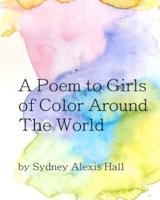 A Poem To Girls of Color Around The World