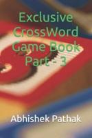 Exclusive CrossWord Game Book Part - 3