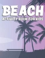 Beach Activity Book For Kids