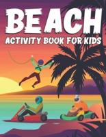 Beach Activity Book For Kids: Beach Busy book toddler printable Learning book toddlers