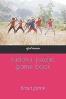 sudoku .puzzle, game book: brain game