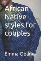 African Native styles for couples