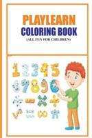 Playlearn Coloring Book: All fun for Children