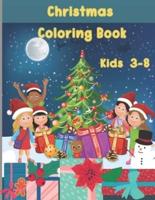 Toddlers Easy Christmas Coloring Book: Simple Fun Large Image for kids age between 3-8.