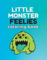 Little Monster Feelies Coloring Book