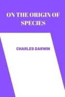 On the Origin of Species by charles darwin