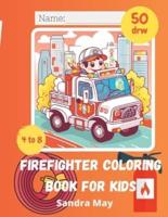 Firefighter Coloring Book for Kids