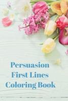 Persuasion First Lines Coloring Book