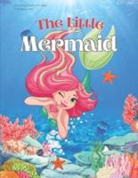 The Little Mermaid Coloring Book For Kids 1-9 Years Old
