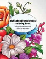 Biblical Encouragement Coloring Book
