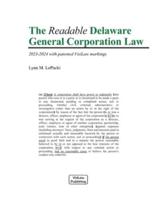 The Readable Delaware General Corporation Law