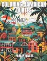 Coloring Jamaican Quotes