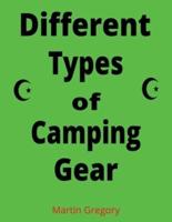 Different Types of Camping Gear