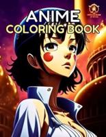 Anime Coloring Book For Teens and Adults