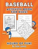 Baseball Activity Book for Kids