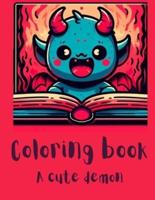 Dute Demon Cooloring Book for Kids
