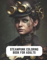 Steampunk Coloring Book for Adults