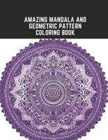Amazing Mandala and Geometric Pattern Coloring Book
