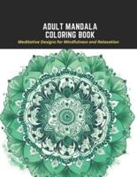 Adult Mandala Coloring Book