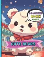 Coloring Book About Cute Bears