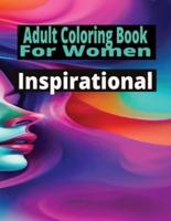 Adult Coloring Book For Women Inspirational