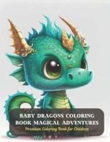 Baby Dragons Coloring Book Magical Adventures