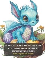 Magical Baby Dragons Kids Coloring Book With 50 Enchanting Pages