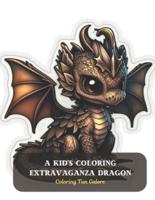 A Kid's Coloring Extravaganza Dragon