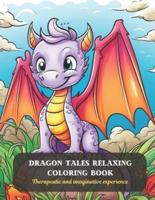 DRAGON TALES Relaxing Coloring Book