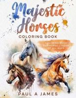 Majestic Horse's Coloring Book