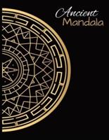 Ancient Mandala Coloring Book