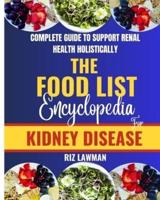 The Food List Encyclopedia for Kidney Disease