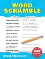 Word Scramble Books for Adults