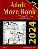2024 Adult Maze Book