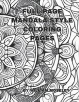 Full Mandala Style Pages