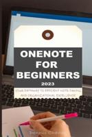 Onenote for Beginners 2023