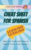 Cheat Sheet for Spanish