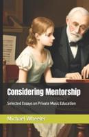 Considering Mentorship