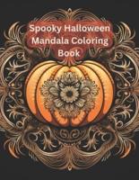 Spooky Halloween Mandala Coloring Book