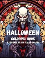 Halloween Stain Glass Style