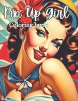 Pin Up Girl Coloring Book