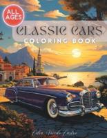 Coloring Book Classic Cars
